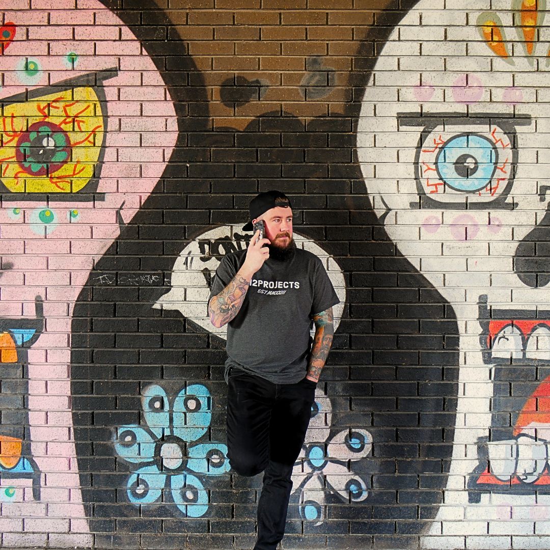 212PROJECTS BASICS CHARCOAL TEE