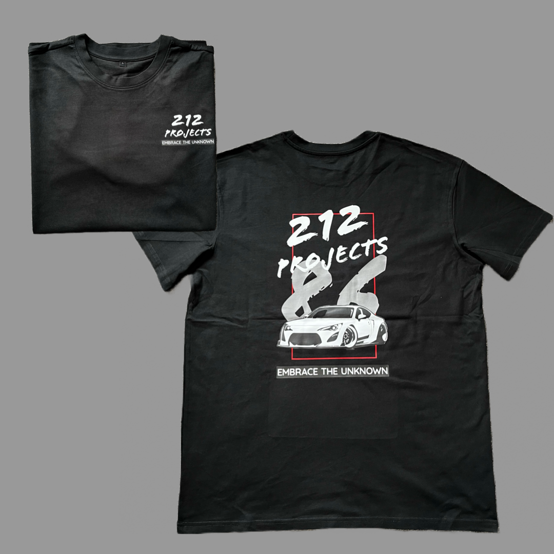 212PROJECTS '86 BLACK TEE