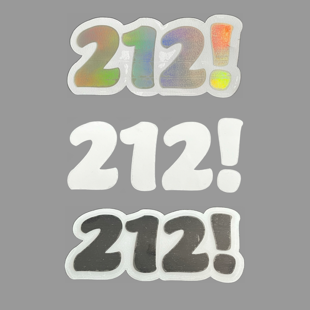 212PROJECTS 212! VINYL DECAL