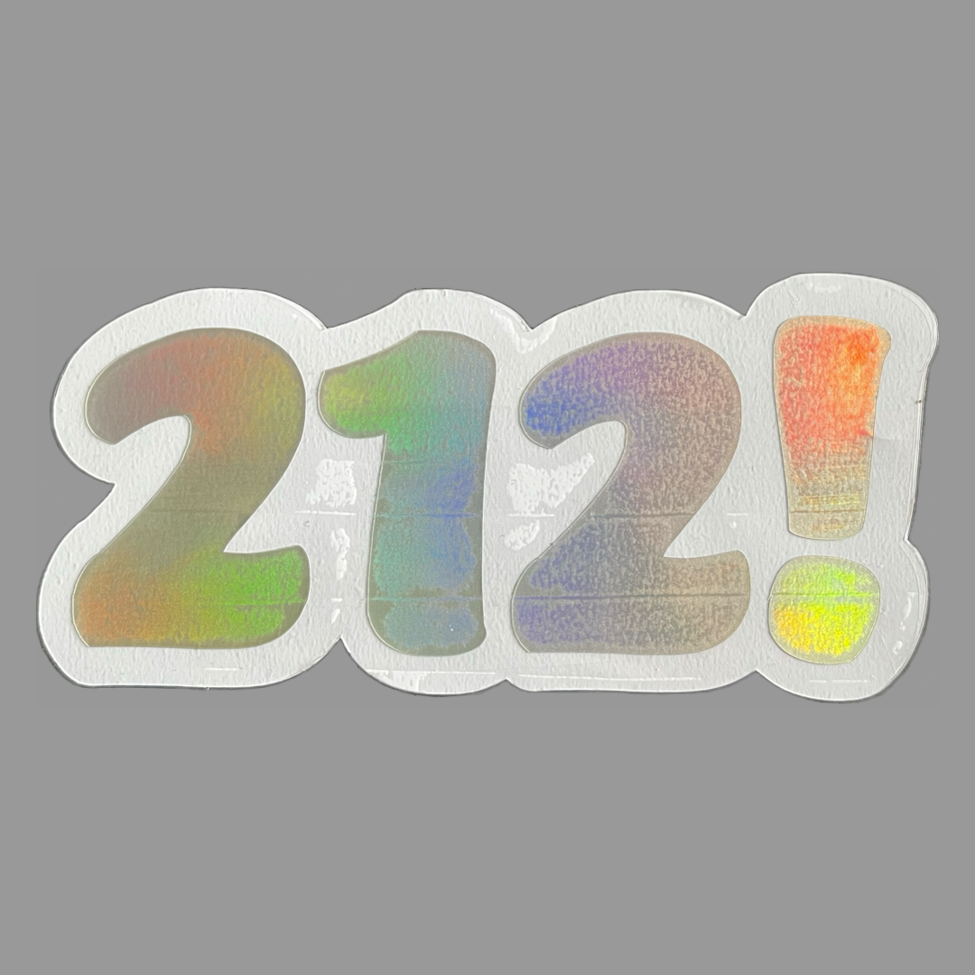 212PROJECTS 212! VINYL DECAL