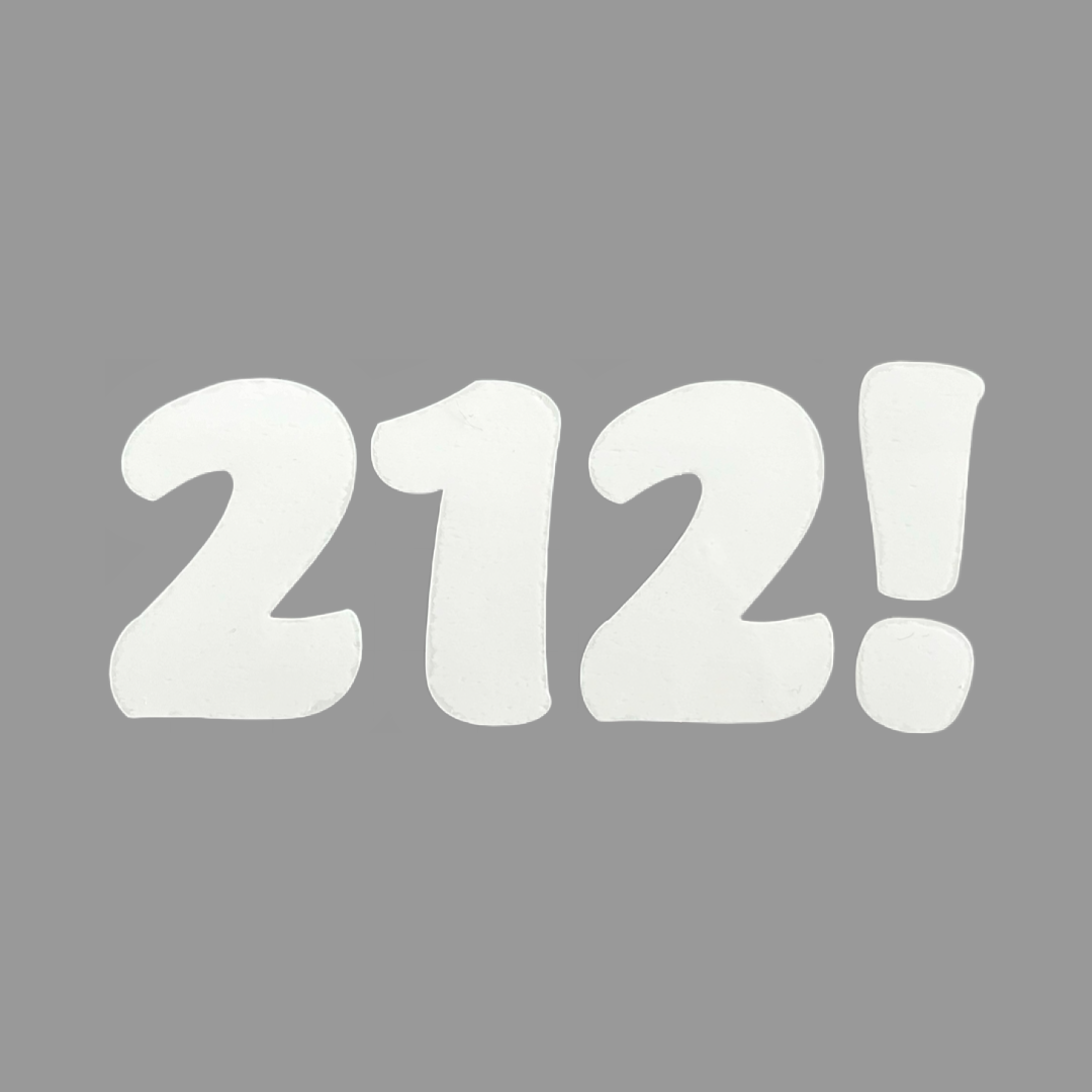 212PROJECTS 212! VINYL DECAL